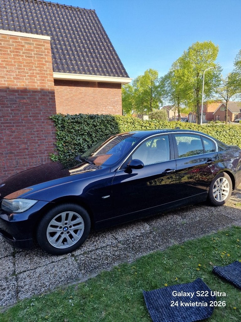 BMW 325xi Sedan High Executive  (E90), Auto's, Beige, Blauw, Vierwielaandrijving, Particulier