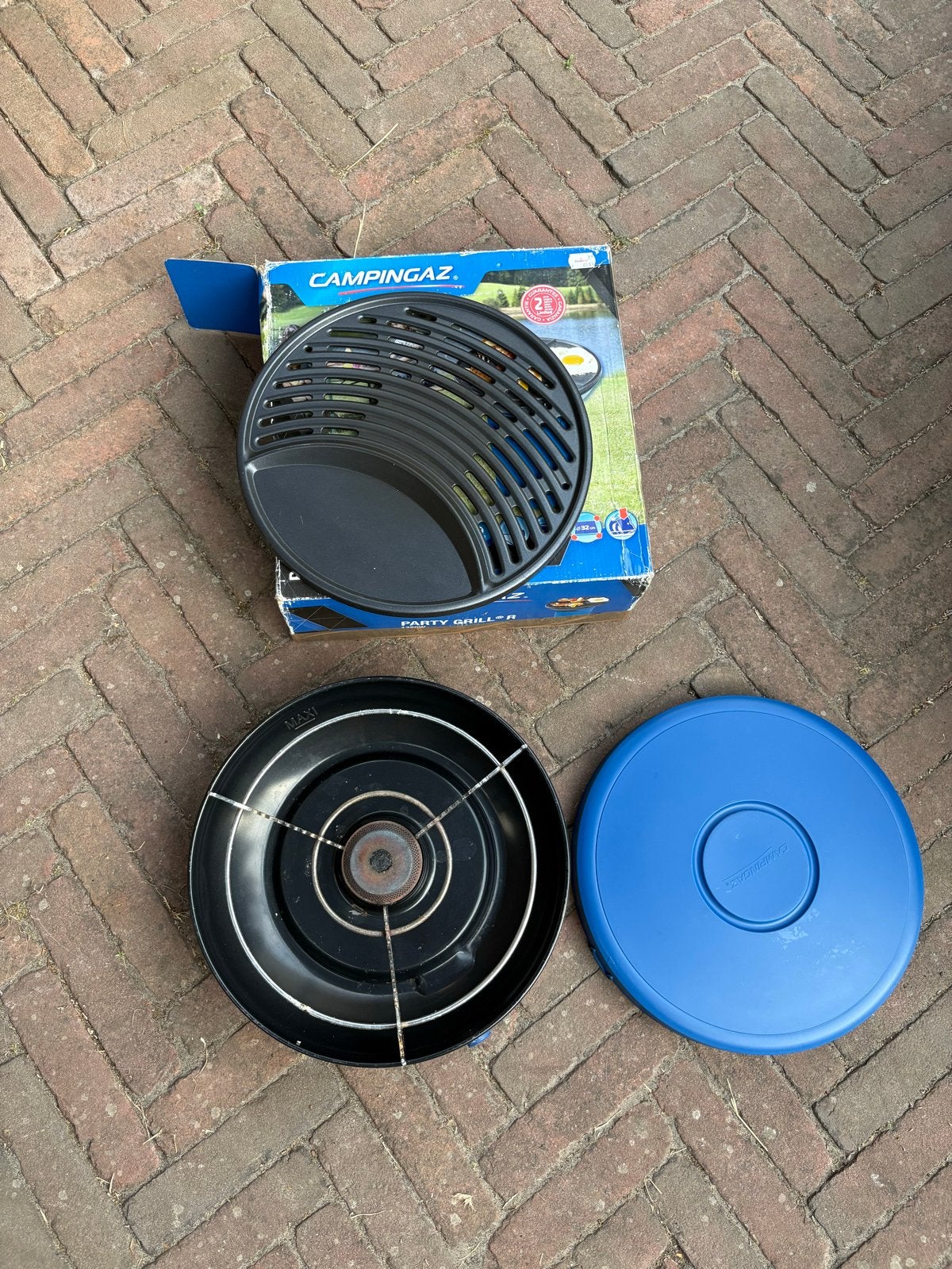 Campingaz Party Grill 600 - Draagbare Gasbarbecue, Ophalen of Verzenden, Gebruikt