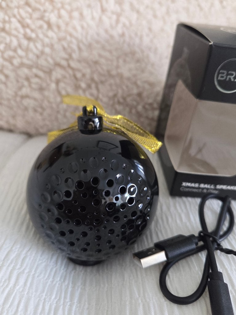 Brainz Bluetooth Kerstbal Speaker, Nieuw in doos, Audio, Tv en Foto, Overige merken, Verzenden, Overige typen, Nieuw