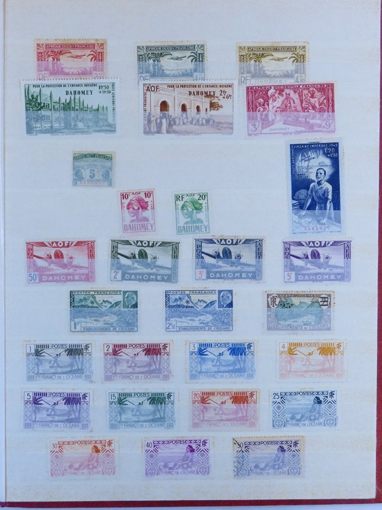 OUD-FRANSE KOLONIËN - veel KLASSIEK/OUD - met PFR.(B276) 2/2, Ophalen of Verzenden, Buitenland