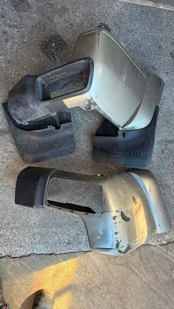 Partij Nissan Navara D22 onderdelen, Ophalen, Voor, Nissan, Bumper