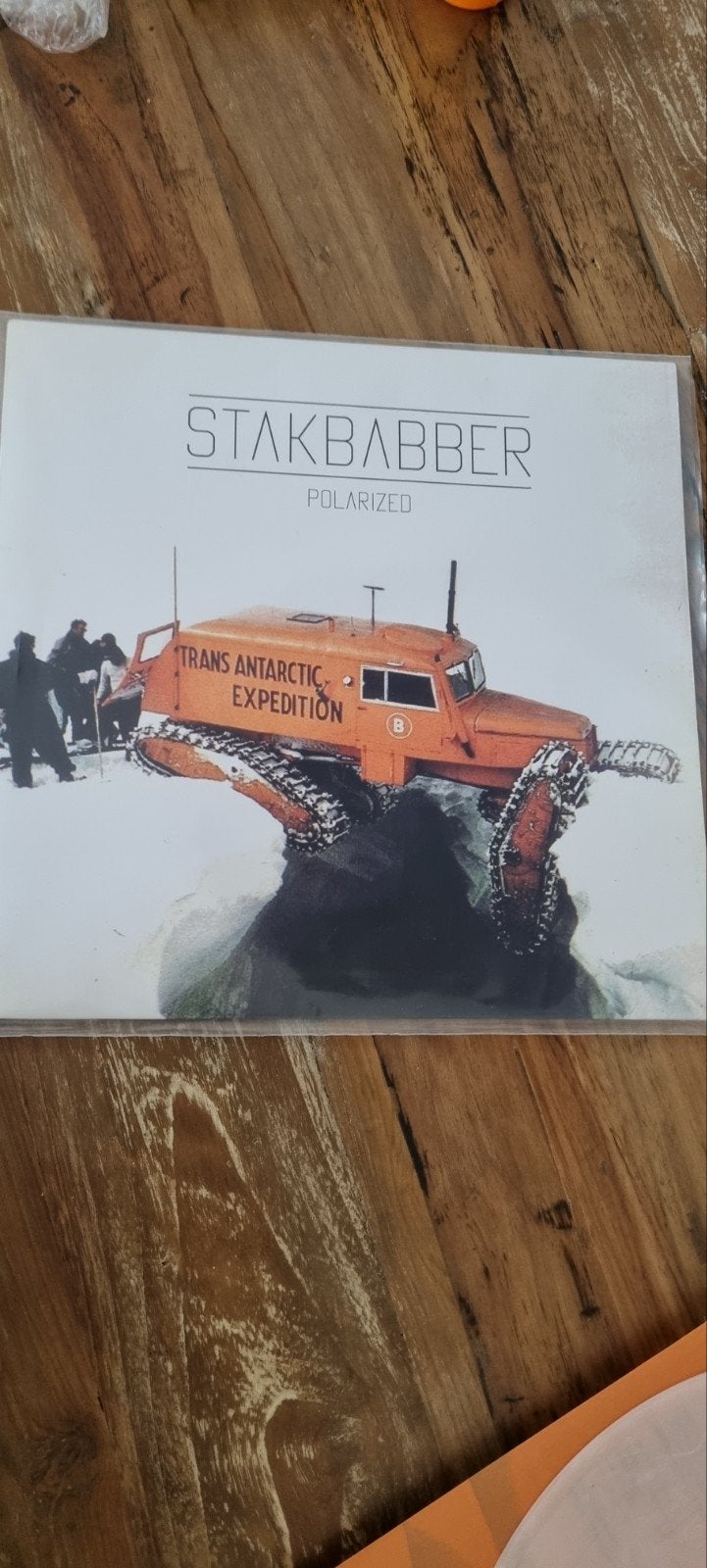 Stakbabber Polorized post punk new wave Amsterdam, Colored vinyl, Ophalen of Verzenden, Zo goed als nieuw, 12 inch