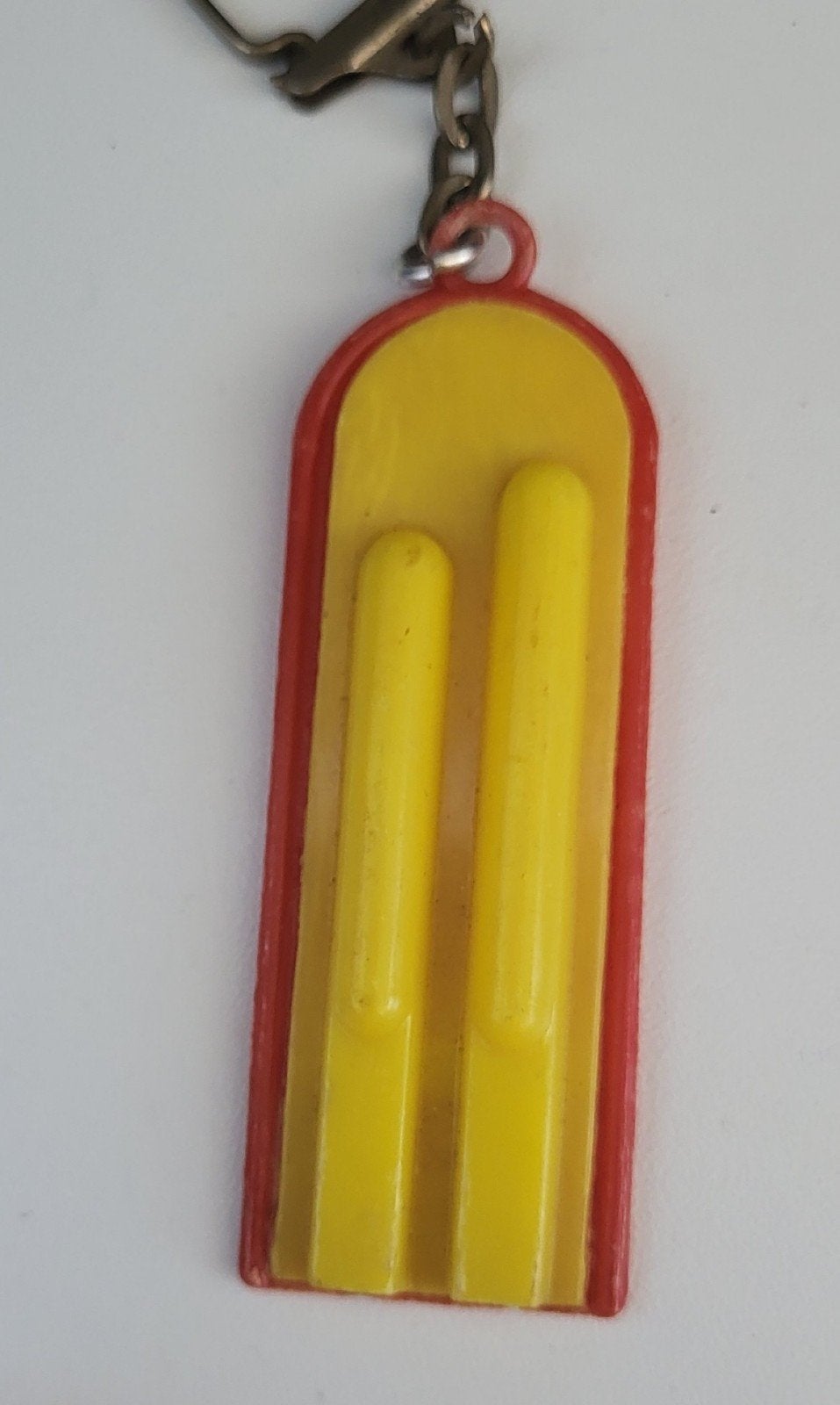 Vintage Sleutelhanger Indiaan met Totem, Ophalen of Verzenden, Gebruikt, Overige typen