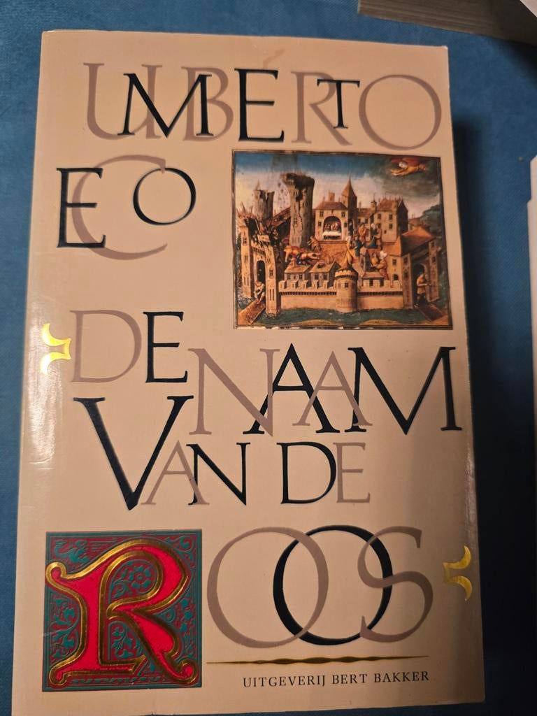 De Naam van de Roos - Umberto Eco (Bert Bakker), Boeken, Ophalen, Gelezen, Umberto Eco, Nederland
