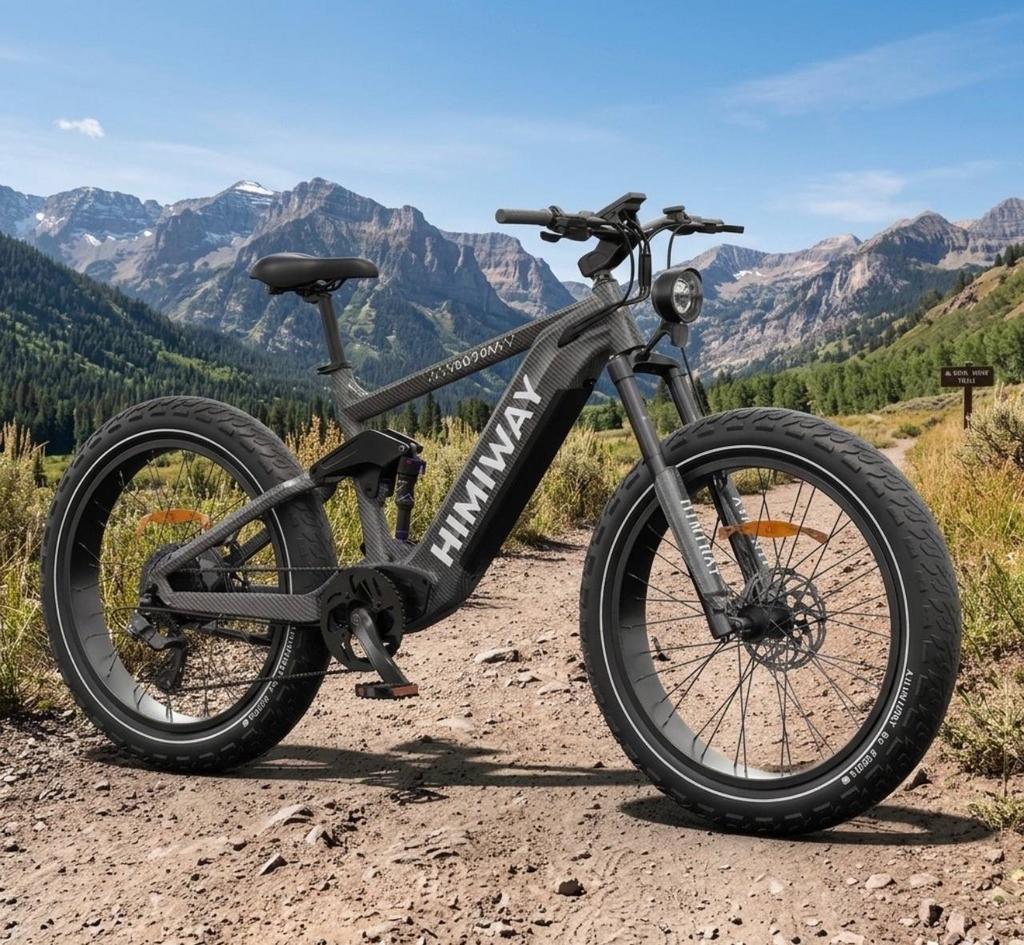 Himiway elektrische fatbike - Slechts 689 km gereden!, Fietsen en Brommers, Overige merken, Ophalen of Verzenden, Zo goed als nieuw