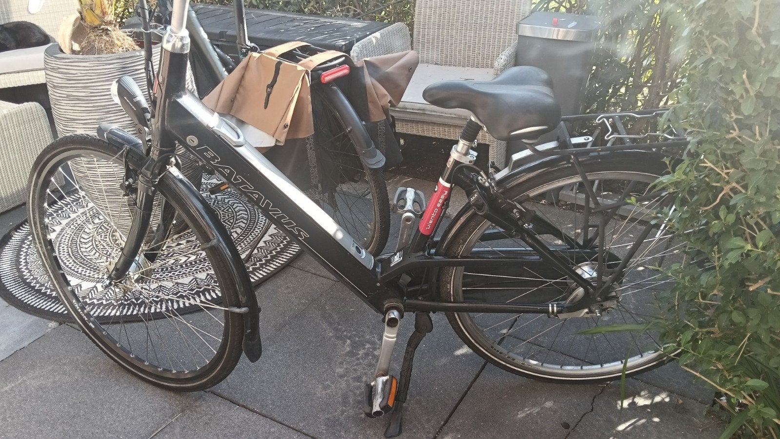 dames fiets 7 versnellingen, Ophalen, Gebruikt, Velgrem, Versnellingen