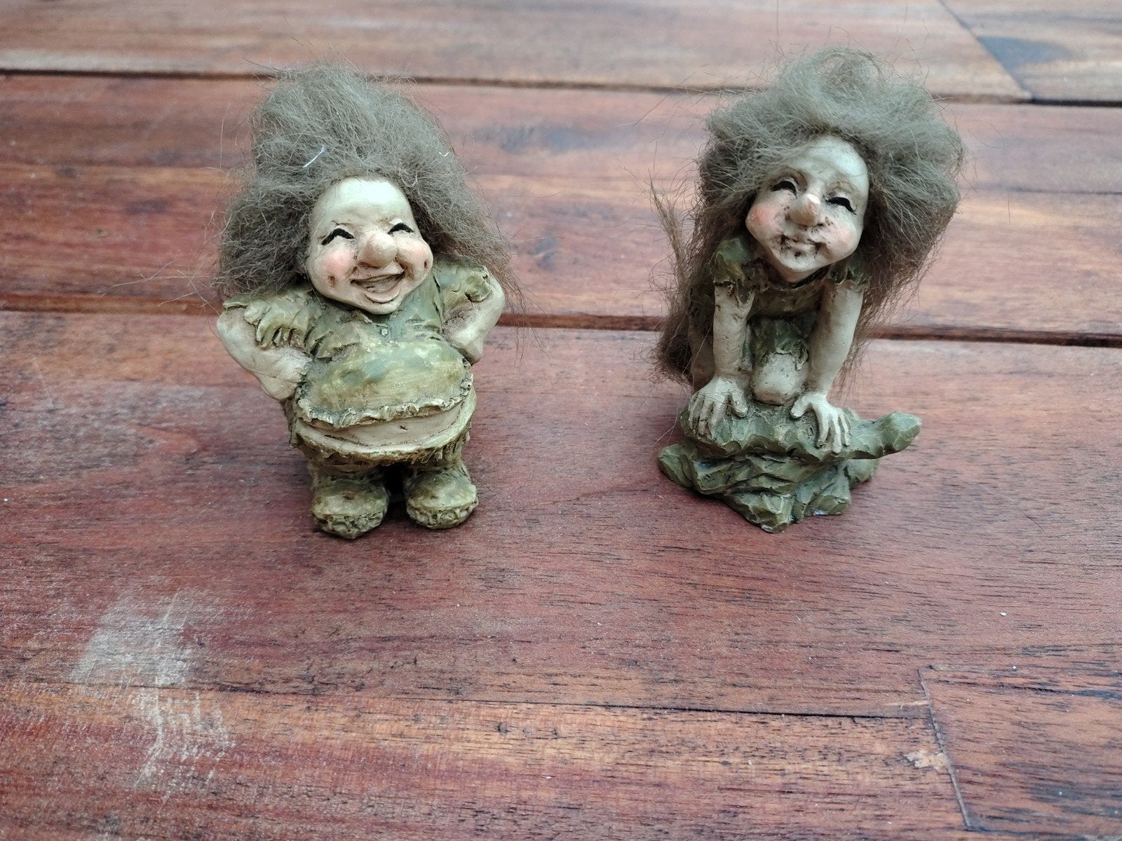 2 trollen, Ophalen