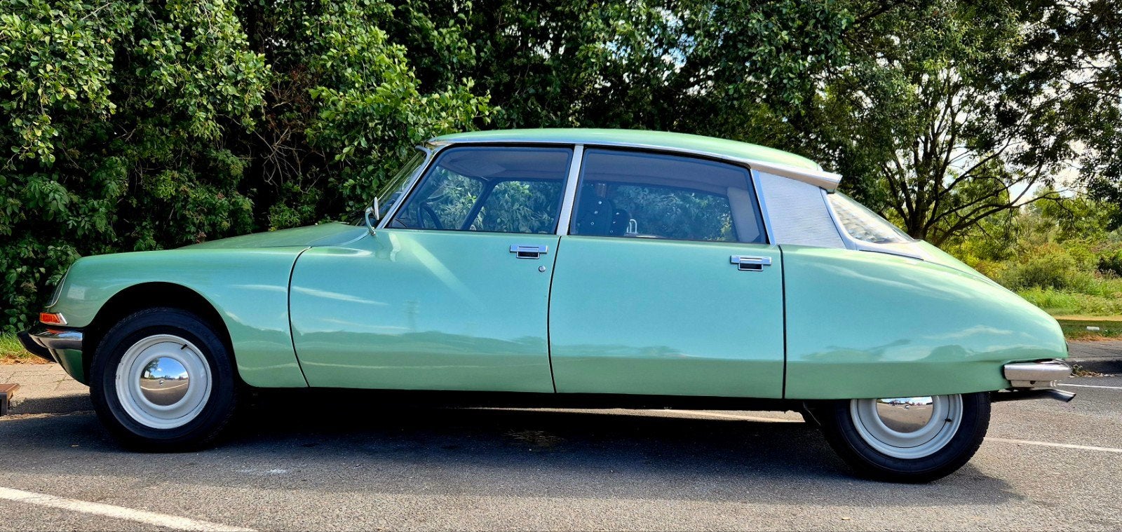 Citroën DSuper 1973, Voorwielaandrijving, Metallic lak, 4 cilinders, DS