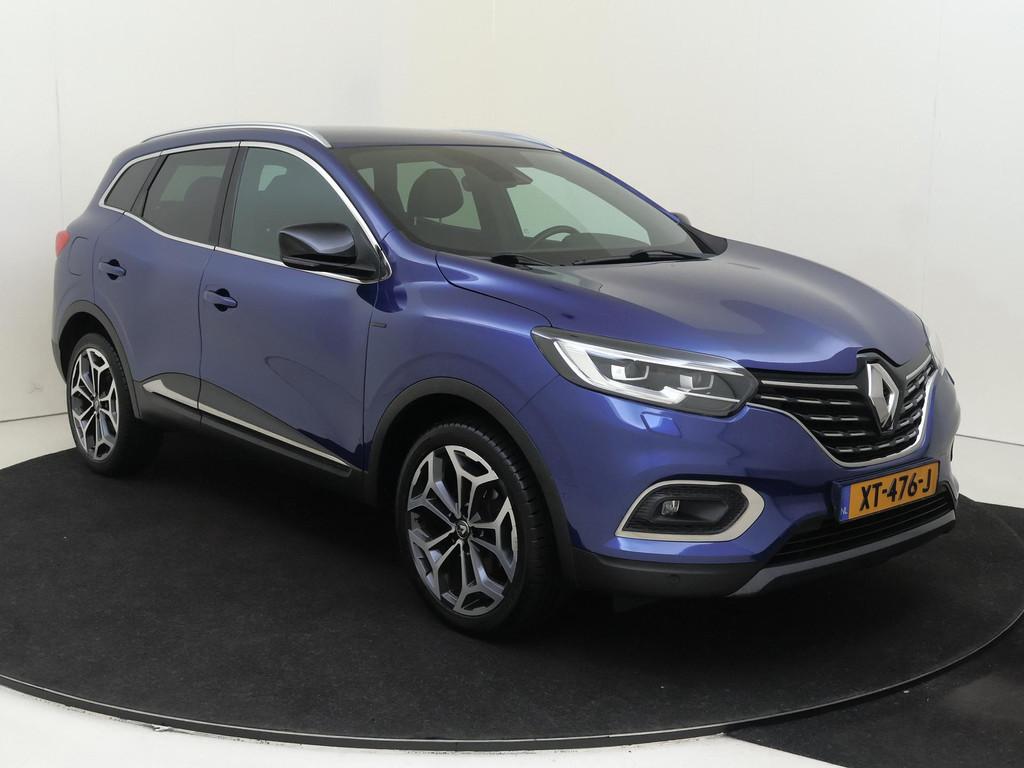 Renault Kadjar 1.3 TCe Black Edition, Auto's, Renault, Gebruikt, Euro 6, 4 cilinders, Blauw