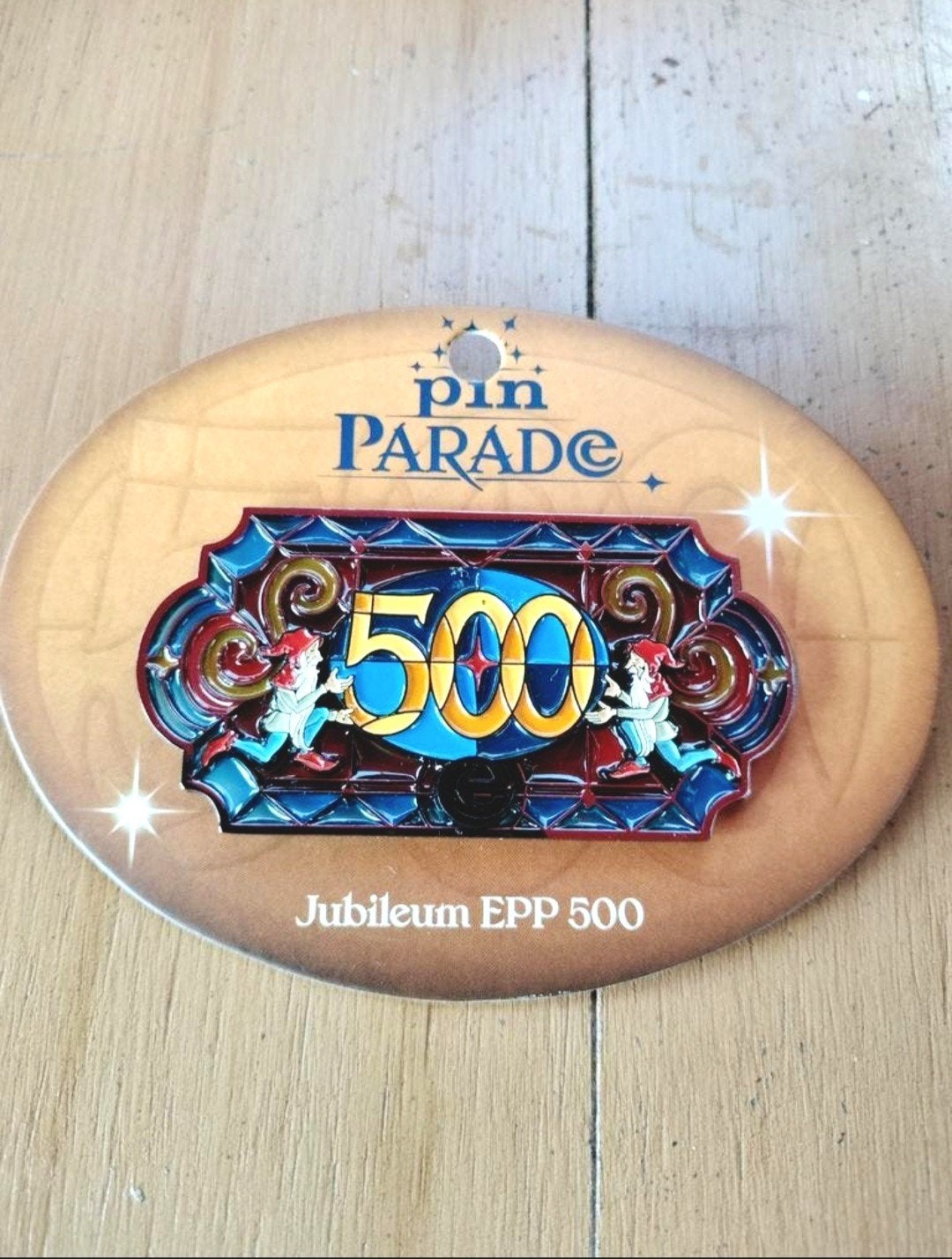 Efteling pin: Jubileum EPP 500, Verzenden, Nieuw, Button of Speldje