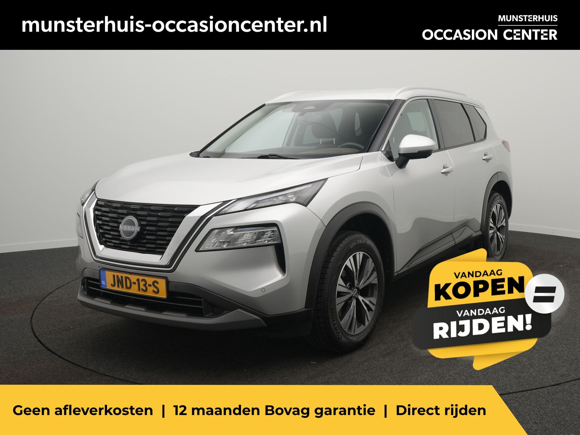 Nissan X-Trail 1.5 e-Power N-Connecta - RIJKLAARPRIJS - 7-Pe, Auto's, 12 maanden, 1497 cc, Gebruikt, Bedrijf