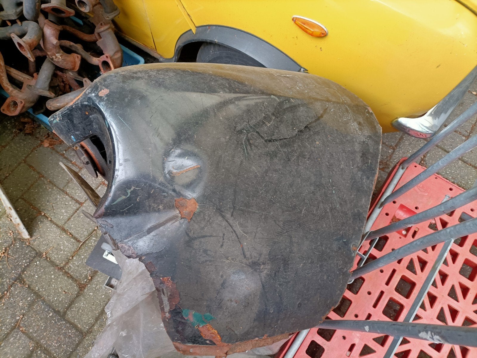 alfa romeo gt juniot bertone plaatwerk, Ophalen