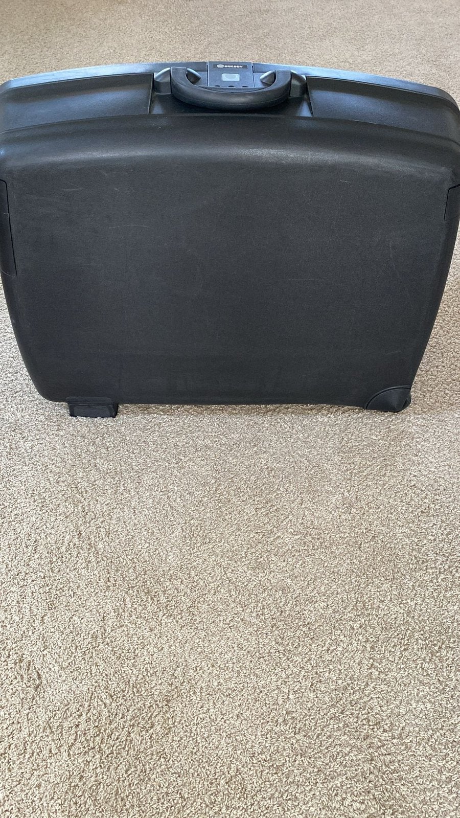 Delsey koffer, Ophalen, Hard kunststof, 45 tot 55 cm, Zo goed als nieuw