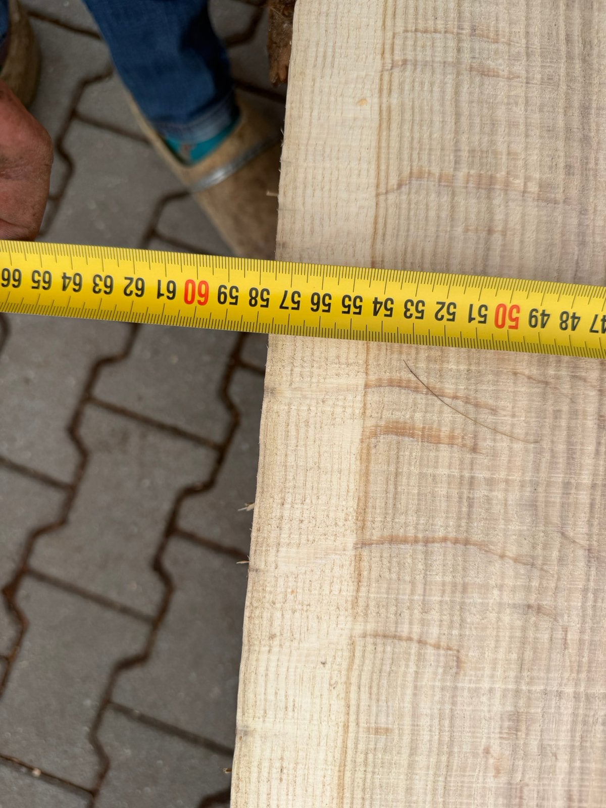 Mooie grote eiken schaaldelen 380x50/60x3,5 cm, Ophalen, Zo goed als nieuw, 250 cm of meer, Planken