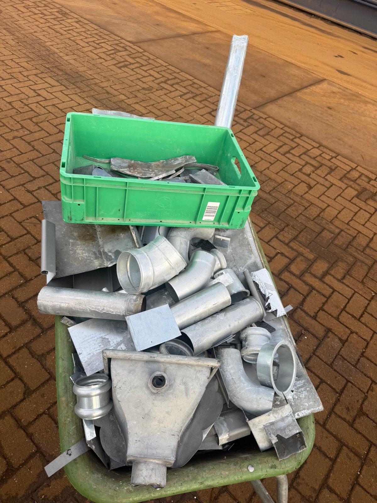 Inkoop zink / lood / aluminium / rvs koper kabel 0618543249, Ophalen, Zo goed als nieuw, Rvs