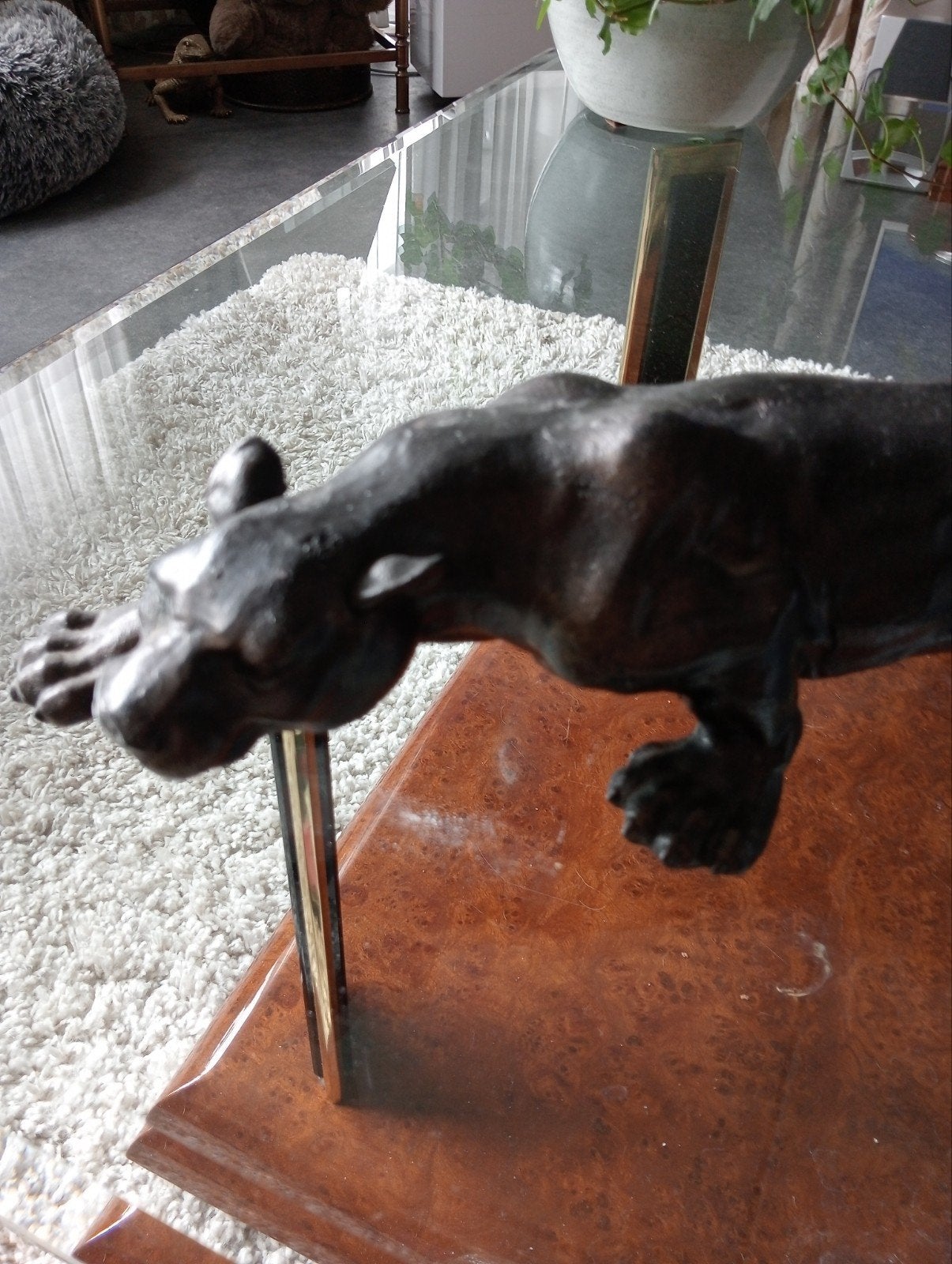 panter, Ophalen of Verzenden, Beeldje of Figuurtje