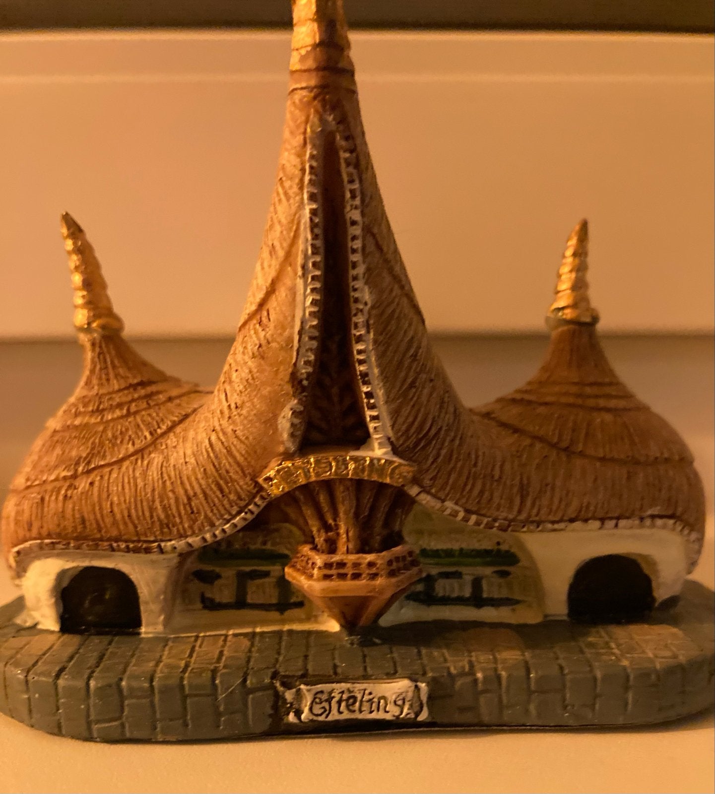 Efteling huisje met Verlichting - Inganggebouw, Verzamelen, Ophalen of Verzenden, Nieuw, Gebruiksvoorwerp