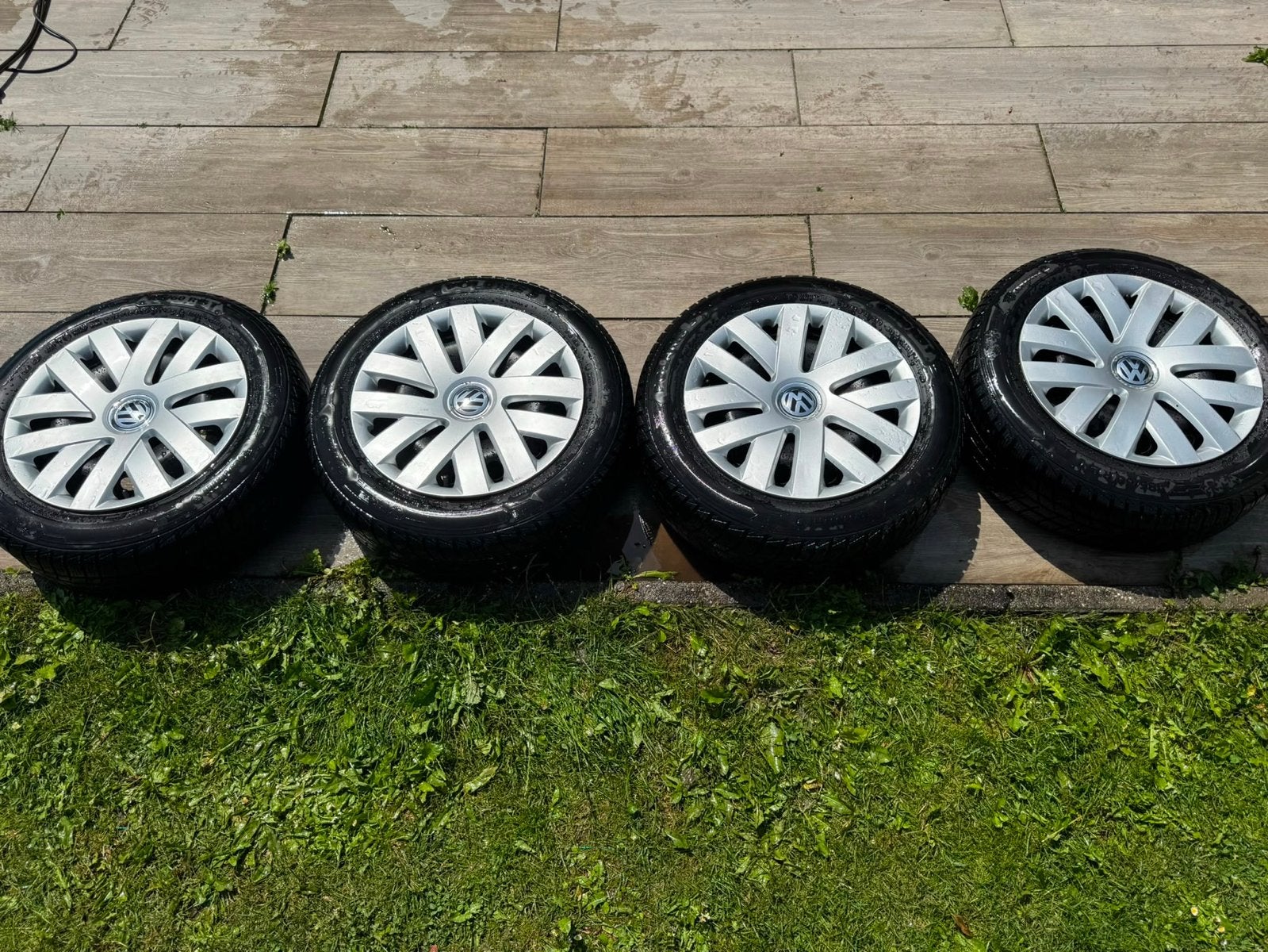 banden met velgen - Polaris 5 - 185/60 R15, Auto-onderdelen, Ophalen, Gebruikt, 15 inch, Banden en Velgen