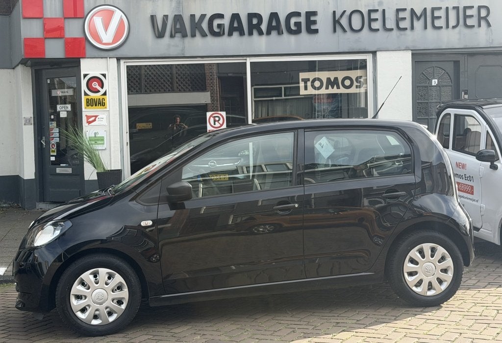 Skoda Citigo 1.0 Grt. Arctic (bj 2013), Auto's, Keurmerk '100% Onderhouden', Gebruikt, Zwart, Origineel Nederlands