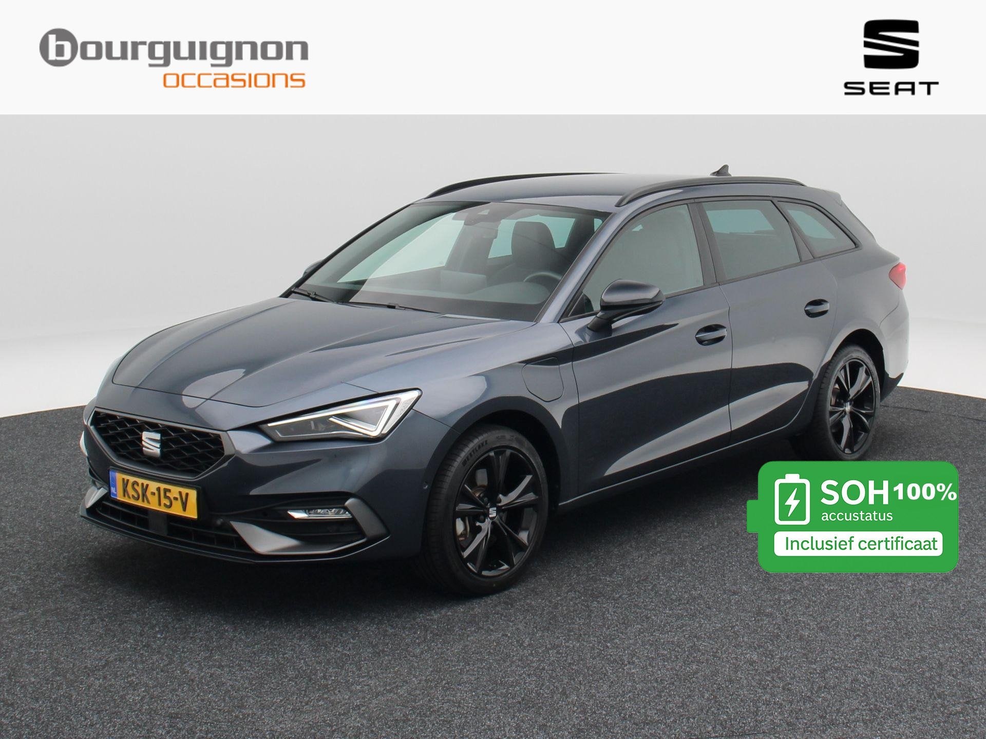 SEAT Leon Sportstourer 1.5 TSi 204 Pk e-Hybrid FR Business |, Dealer onderhouden, Stof, Euro 6, 4 cilinders