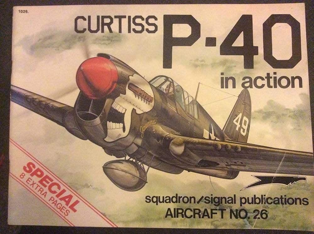 Curtiss P-40 in Action - Aircraft No. 26, Tweede Wereldoorlog, Ophalen of Verzenden, Zo goed als nieuw, Ernest R. McDowell