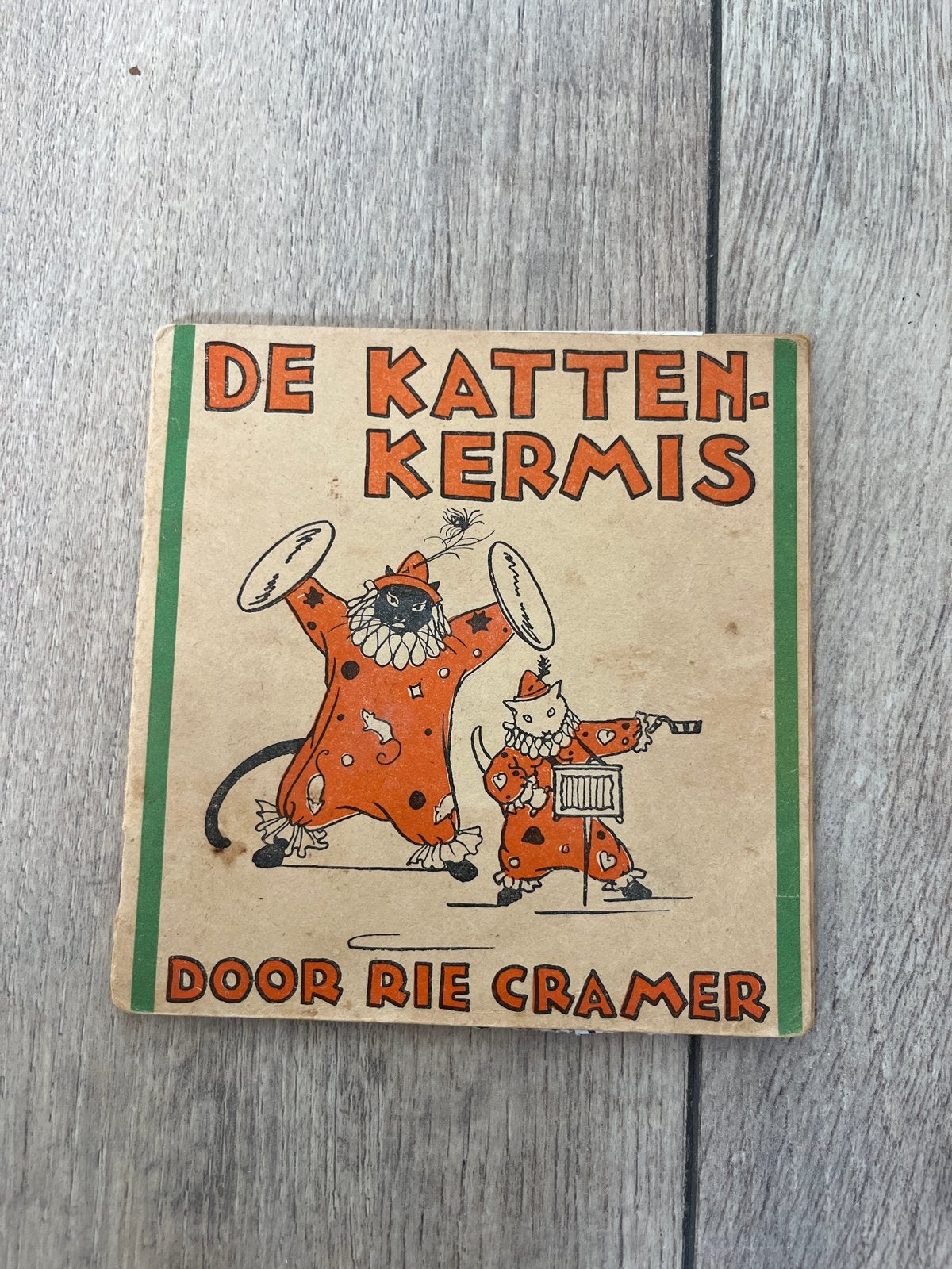 De Katten-Kermis door Rie Cramer - 2e druk 1955, Boeken, Ophalen of Verzenden, Gelezen, Fictie algemeen
