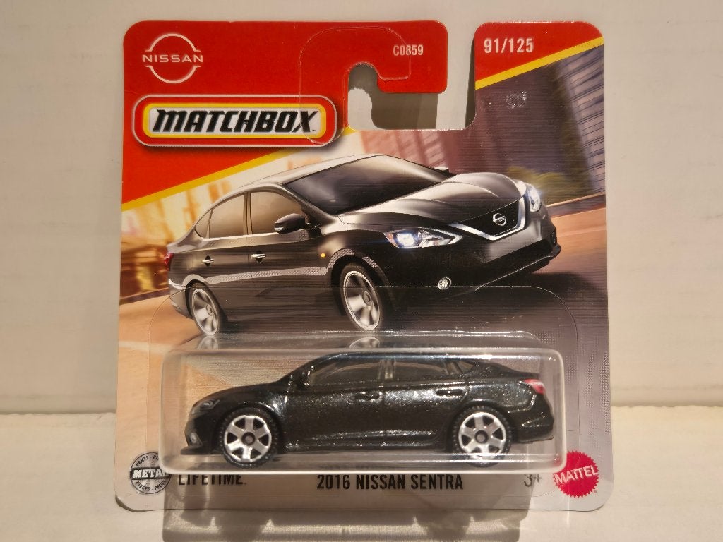 Matchbox 2016 Nissan Sentra, Ophalen of Verzenden, Nieuw, Auto