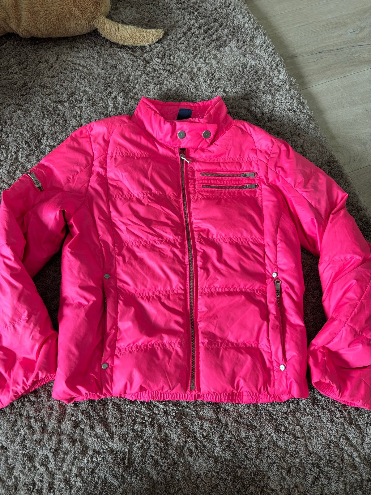 Ralph Lauren Roze Jas Maat (12-14 jaar) 158, Kinderen en Baby's, Ophalen of Verzenden, Zo goed als nieuw, Meisje, Jas