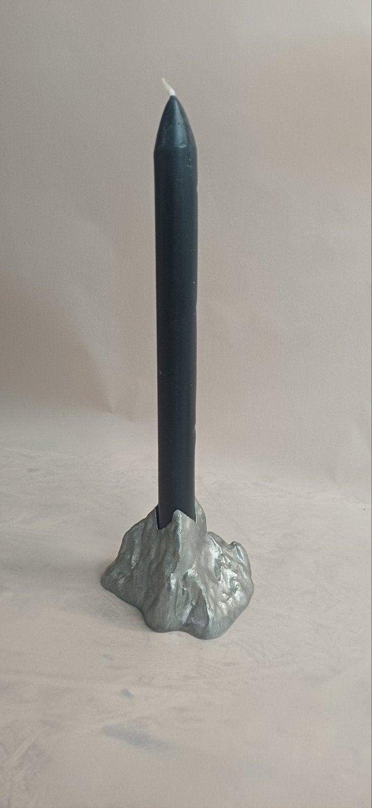 Ferm living kandelaar metalen rots, Ophalen of Verzenden, Kandelaar