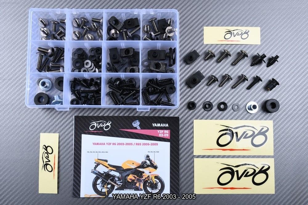 Kuip bouten set voor YAMAHA YZF R6 2003 - 2005, Ophalen of Verzenden, Nieuw