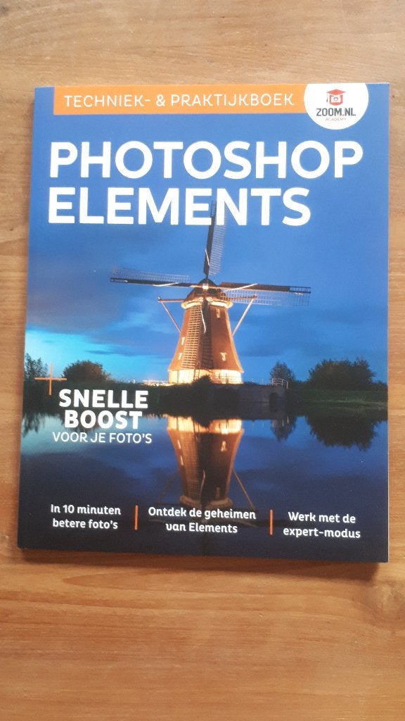 NIEUW: Techniek- en praktijkboek: Photoshop Elements, Zoom.nl, Fotografie algemeen, Nieuw, Ophalen of Verzenden