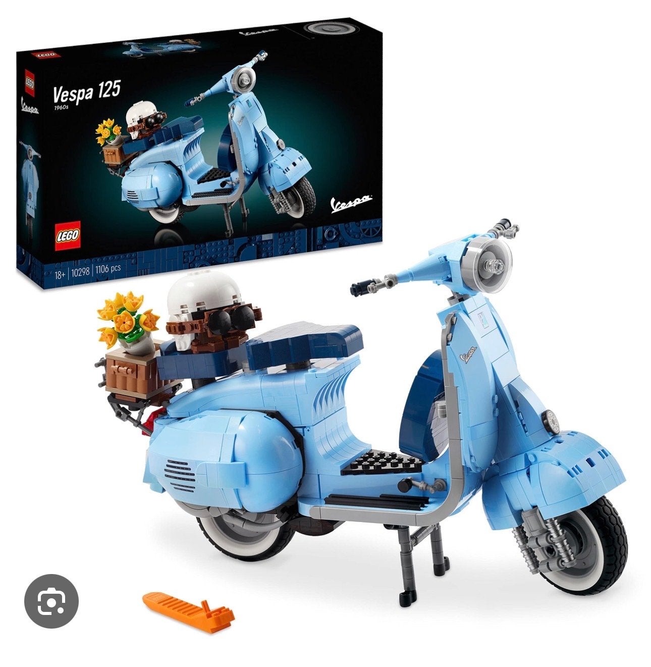 LEGO Vespa 125 (10298) - Nieuwstaat, Ophalen of Verzenden, Zo goed als nieuw