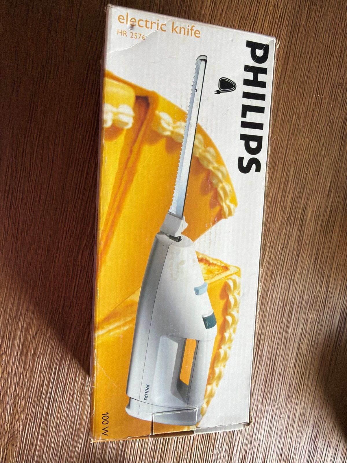 Philips Elektrisch Mes HR 2576 - Perfect voor Vlees en Brood, Huis en Inrichting, Keuken | Keukenbenodigdheden, Gebruikt, Ophalen of Verzenden
