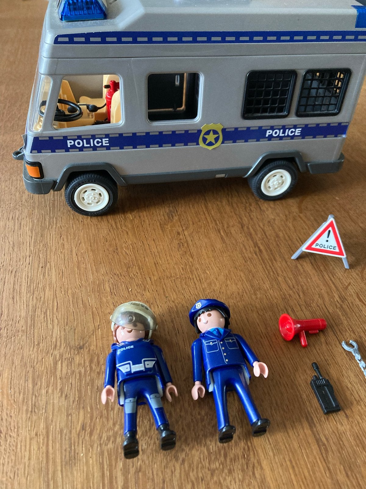 Playmobil Politiebus 4023, Ophalen, Complete set, Voertuig, Zo goed als nieuw