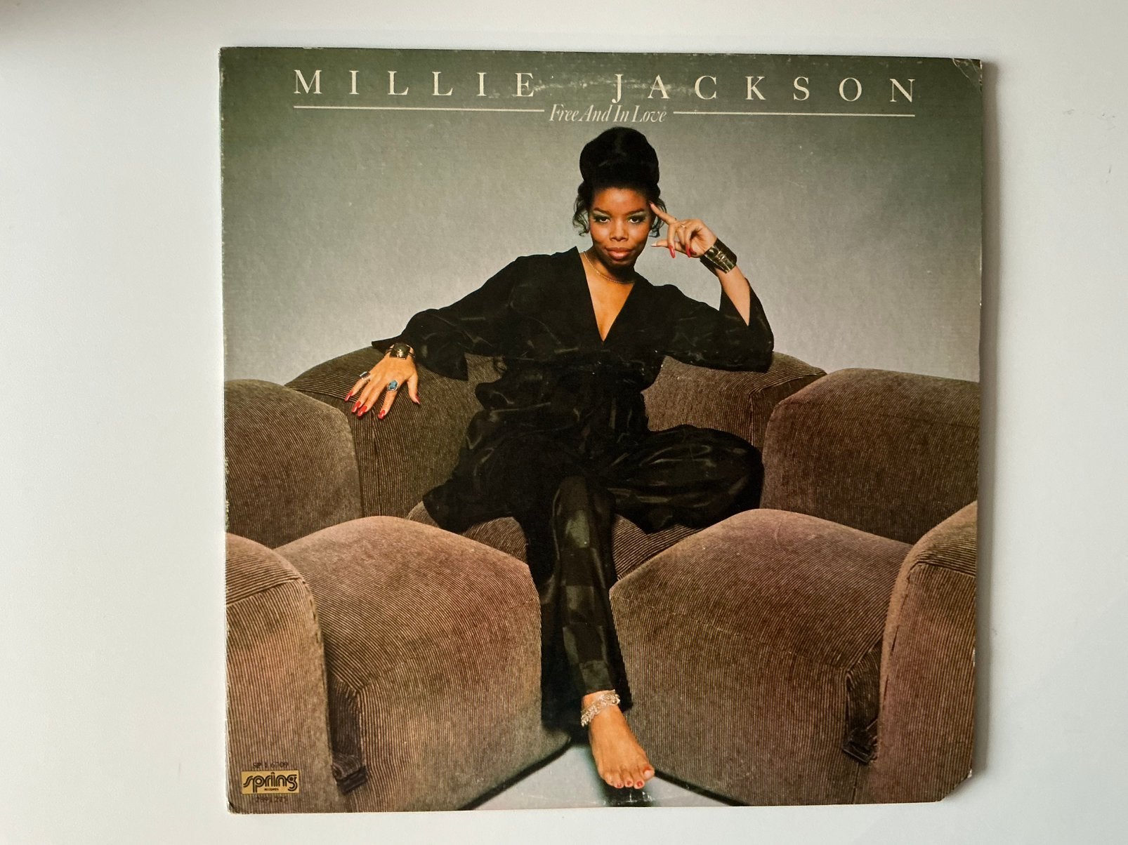 Millie Jackson – Free And In Love lp disco funlk soul, LP, Gebruikt, Ophalen of Verzenden, Disco
