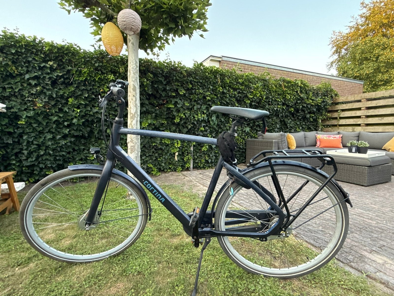 Cortina Common Active 3v Herenfiets - zo goed als nieuw, Fietsen en Brommers, Versnellingen, Zo goed als nieuw, 57 tot 61 cm, Schijfrem