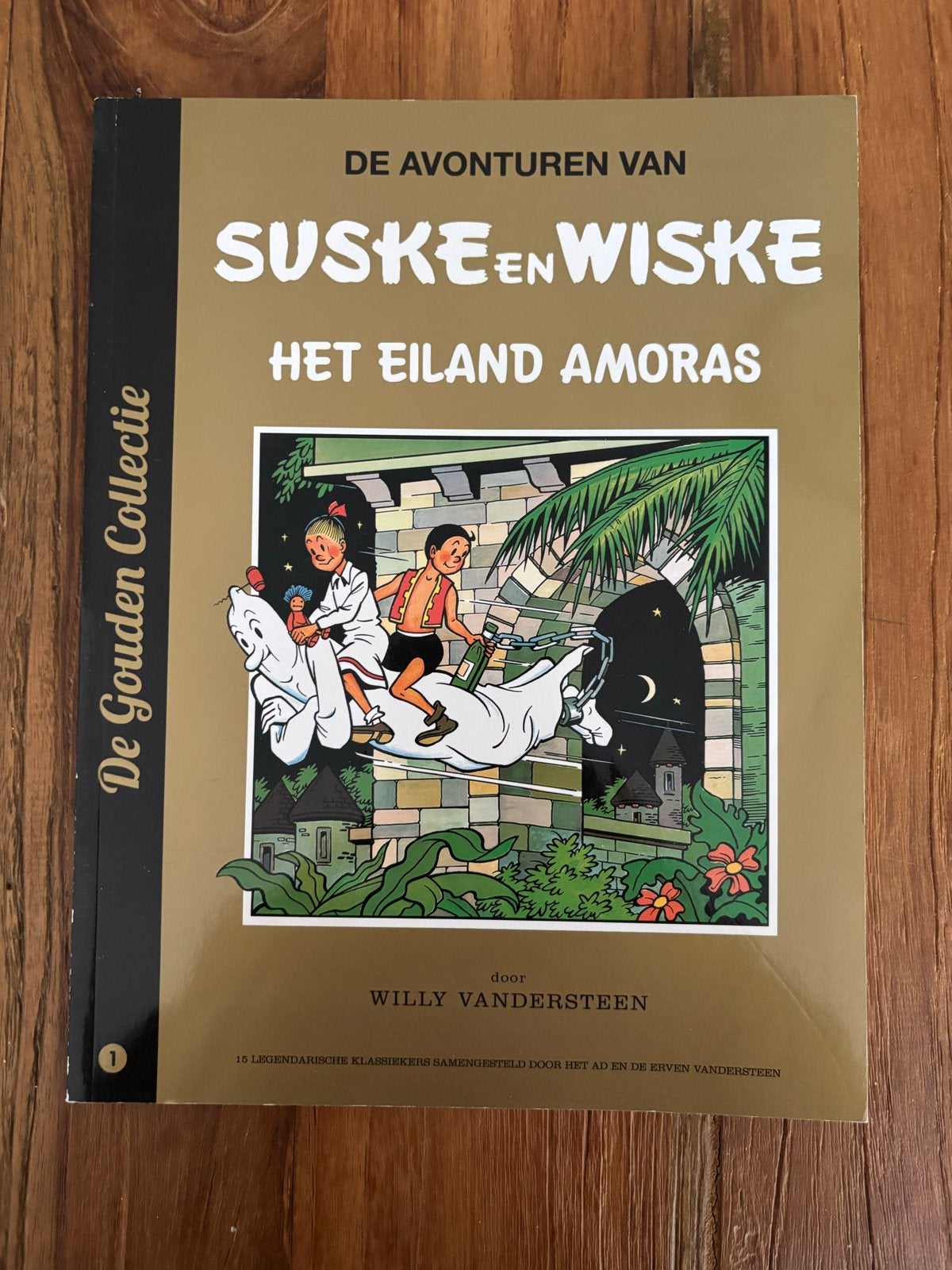 Suske en Wiske: Het Eiland Amoras - De Gouden Collectie, Boeken, Stripboeken, Eén stripboek, Ophalen of Verzenden, Zo goed als nieuw