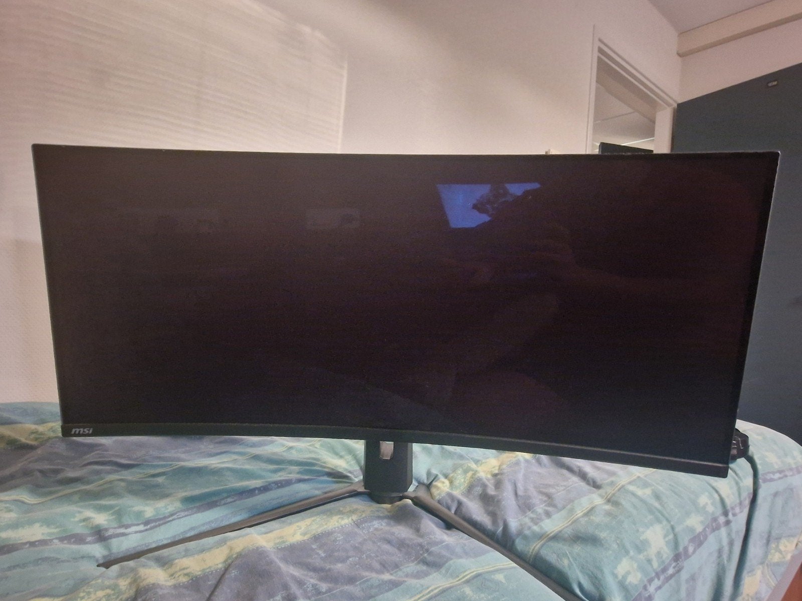 MSI MAG 341CQP 34" UWQHD 175Hz Curved QD-OLED Gaming Monitor, Computers en Software, Minder dan 1 ms, Zo goed als nieuw, Overige typen