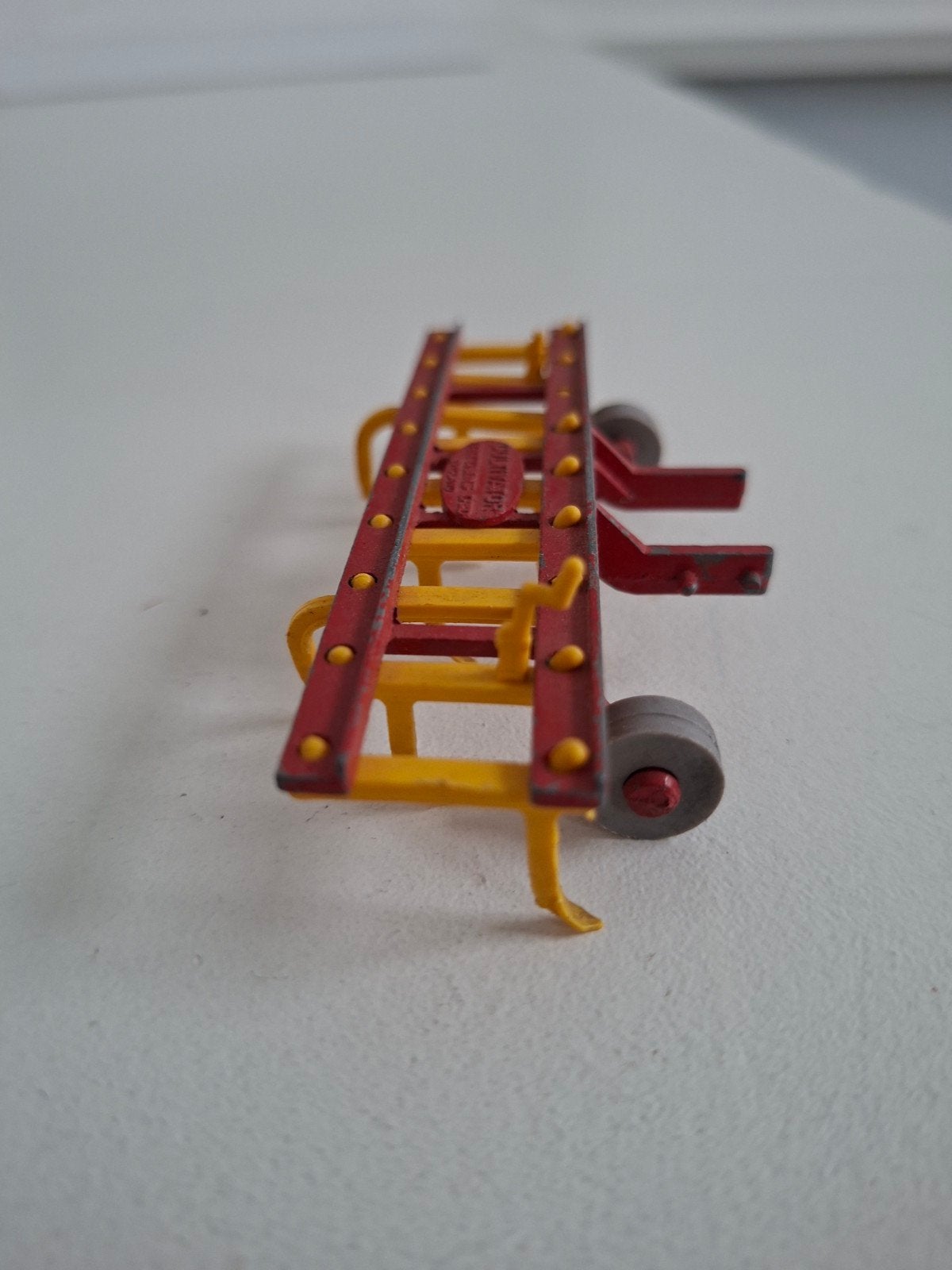 Vintage Britains Cultivator 1972 Speelgoed Landbouwwerktuig, Ophalen of Verzenden, Gebruikt, Tractor of Landbouw, Britains