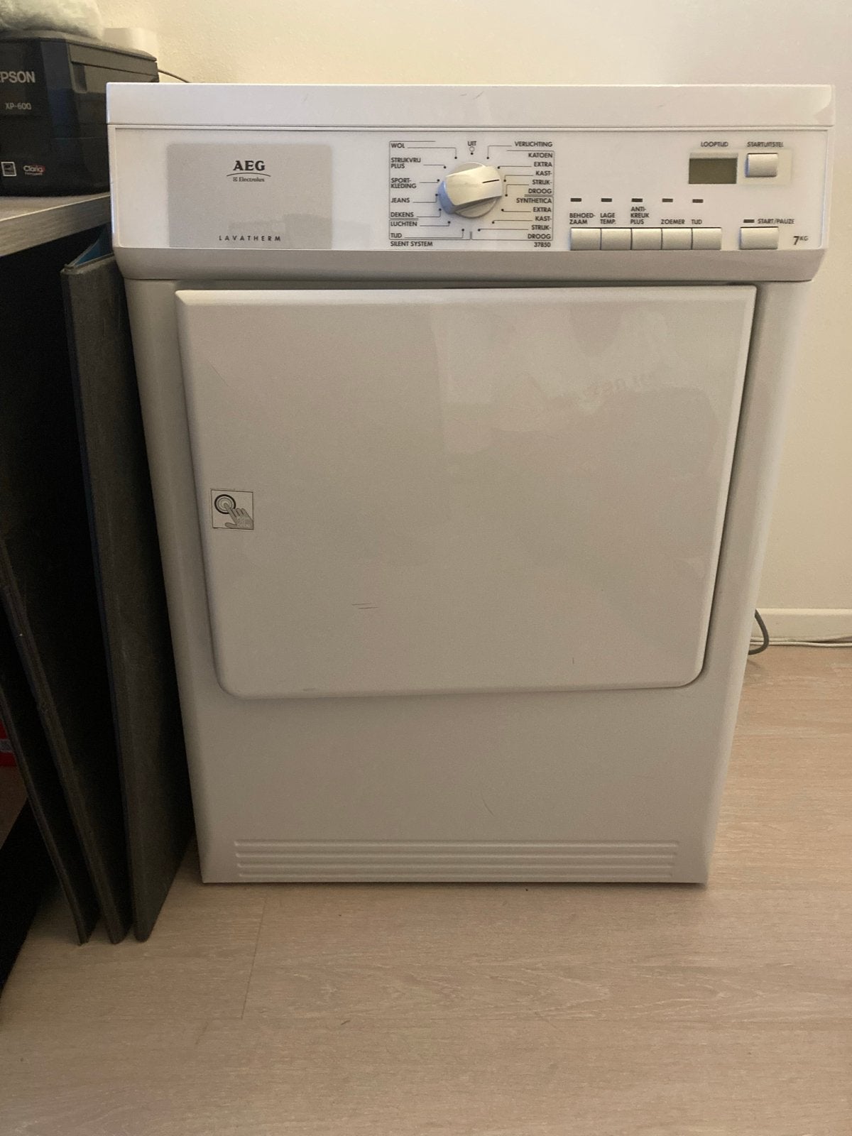 AEG Luchtafvoer Wasdroger - 7 kg, Witgoed en Apparatuur, Wasdrogers, Ophalen, Wolprogramma, 6 tot 8 kg, Gebruikt