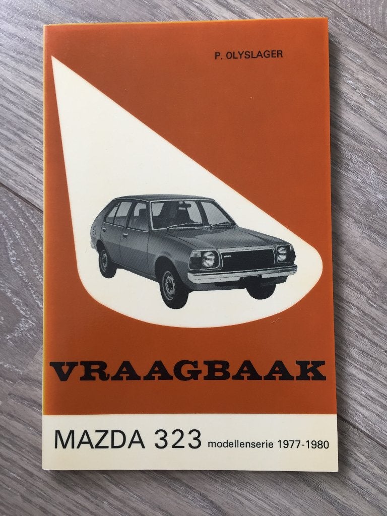Vraagbaak Mazda 323 FA 1977-1980 P. Olyslager, Ophalen of Verzenden