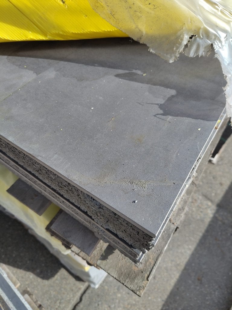 Laatste 7 stuks GeoCeramica Flow Smoke 80x80x4, Tuin en Terras, Niet ingevuld, Keramiek, Niet ingevuld, Nieuw