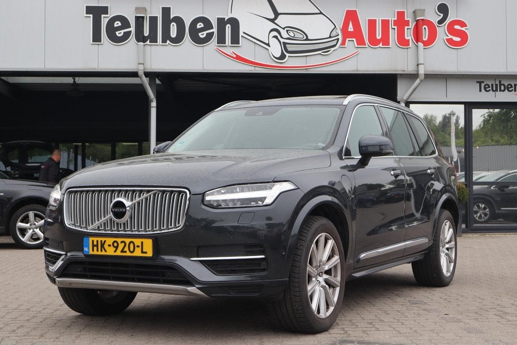 Volvo XC90 2.0 T8 Twin Engine AWD Inscription 7 Persoons | V, Auto's, Gebruikt, 1969 cc, 320 pk, 7 stoelen