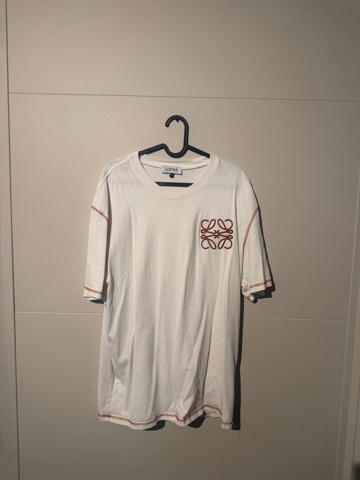 Loewe T-shirt maat L, Kleding | Heren, Ophalen of Verzenden, Zo goed als nieuw, Maat 52/54 (L), Wit