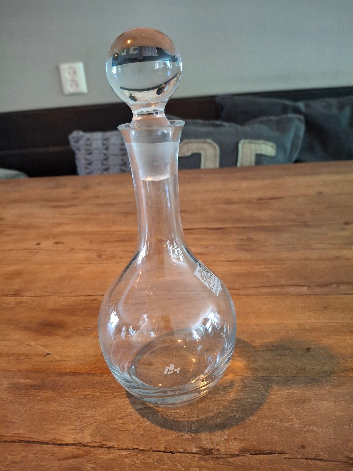 Glazen karaf met stop - Elegant en functioneel, Ophalen of Verzenden