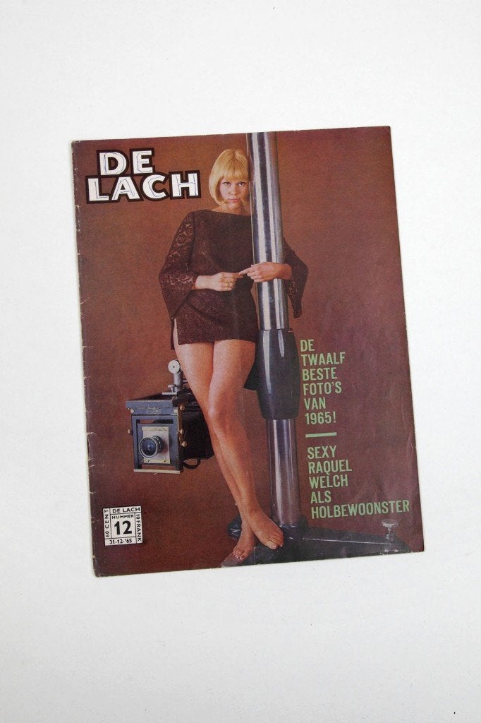 VINTAGE MAGAZINE de lach no. 12 1965 GRATIS VERZENDING, Verzenden, Gelezen