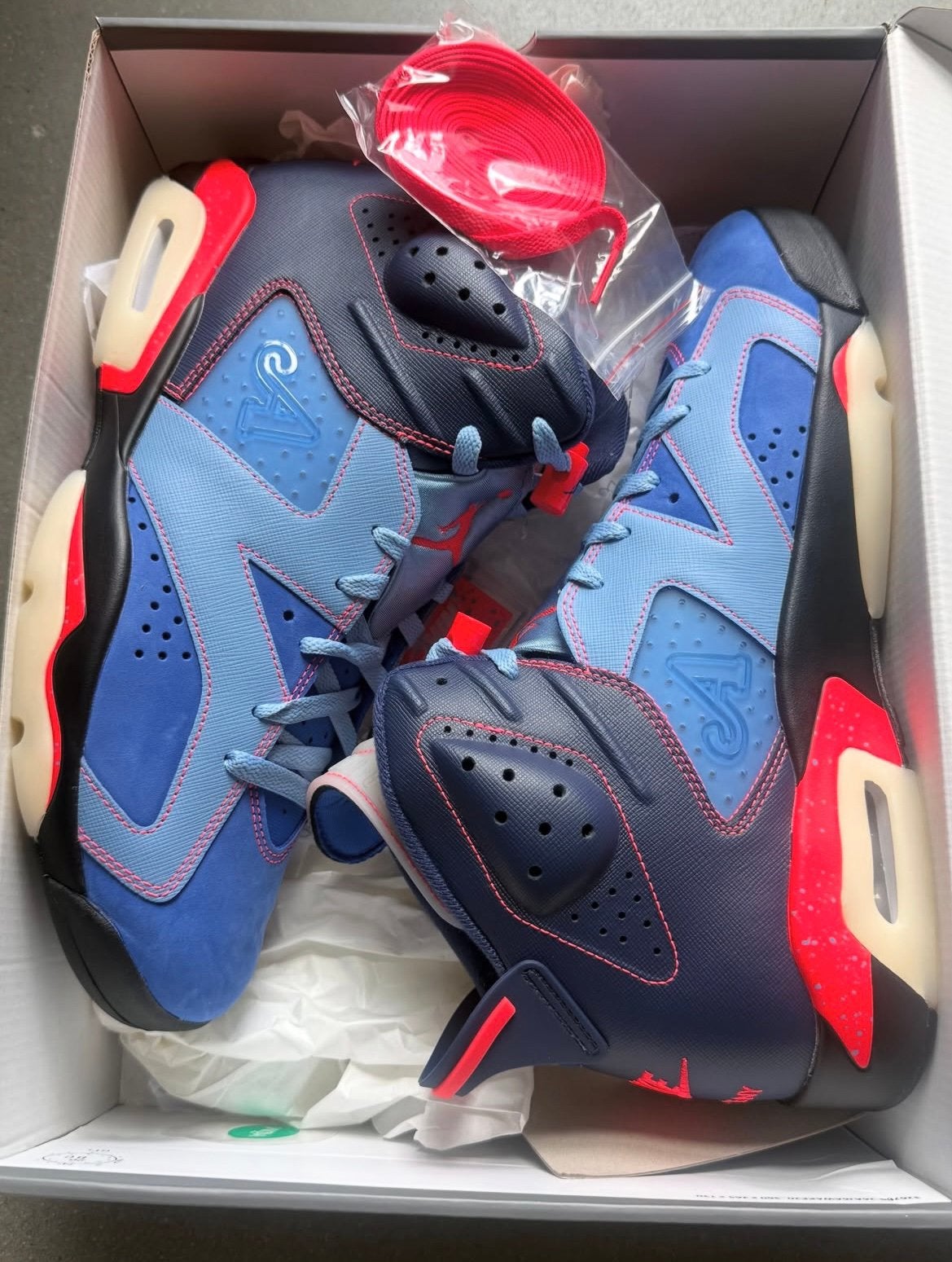nike air jordan 6 x new awake NY maat 42.5, Ophalen of Verzenden, Nieuw, Overige kleuren, Sneakers of Gympen