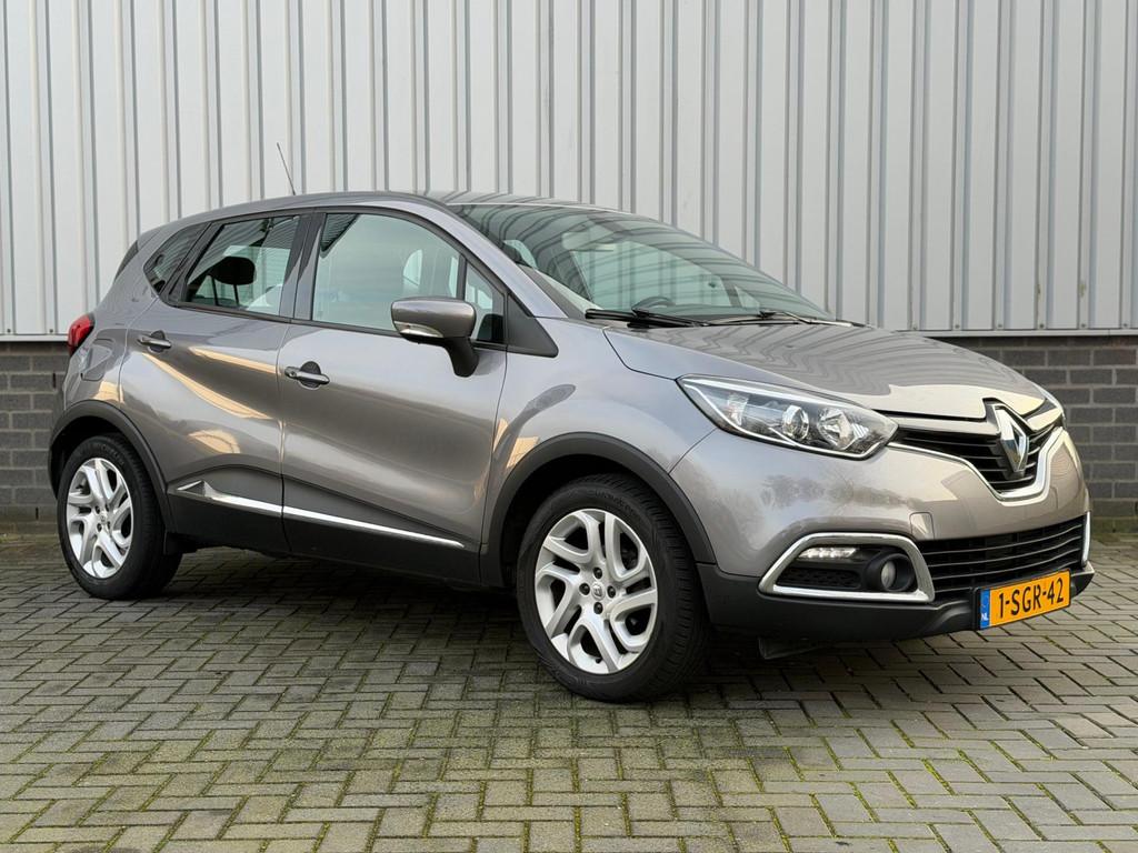 Renault Captur 0.9 TCe Dynamique |Navi|CruiseCtrl|Camera|Key, Auto's, Renault, Voorwielaandrijving, Stof, Gebruikt, Zwart
