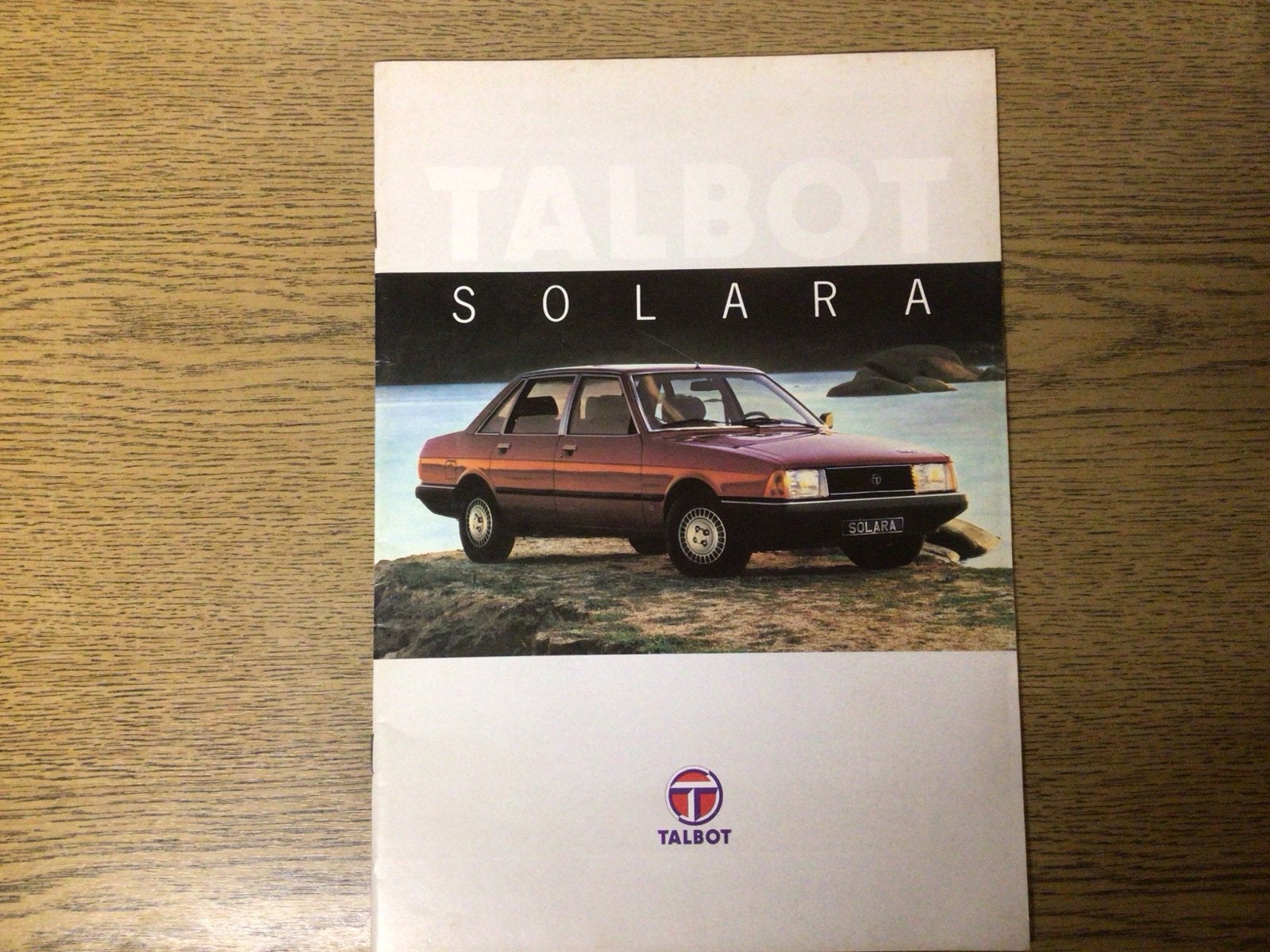 Talbot Solara brochure uit 1980 - Klassieke autobrochure, Ophalen of Verzenden, Zo goed als nieuw, Overige merken