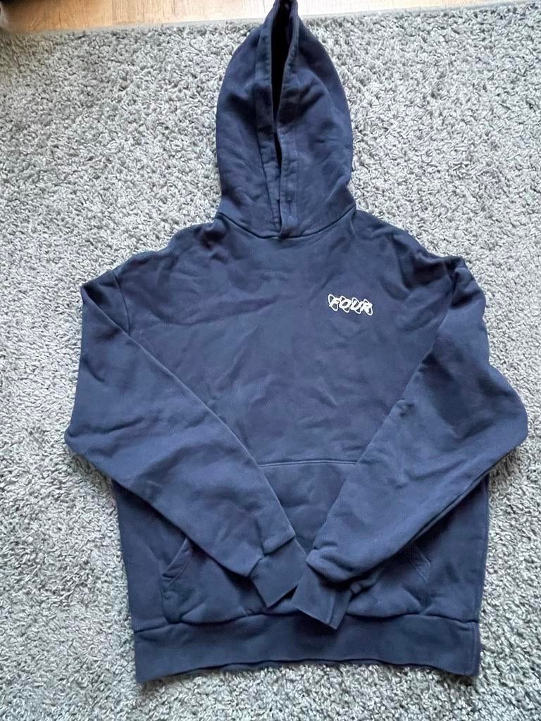 Four Trui XS - Donkerblauwe Hoodie, Kleding | Heren, Truien en Vesten, Ophalen of Verzenden, Gedragen, Maat 46 (S) of kleiner
